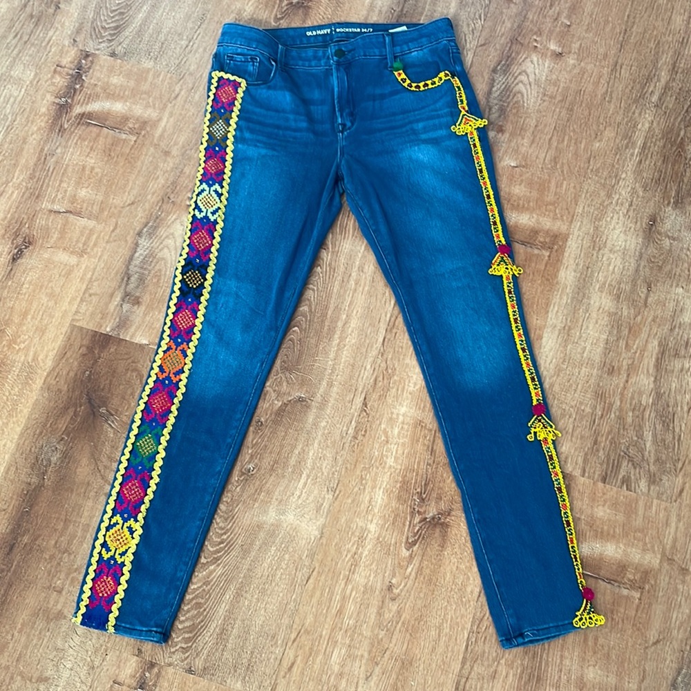 Extra stretchy Denim tights